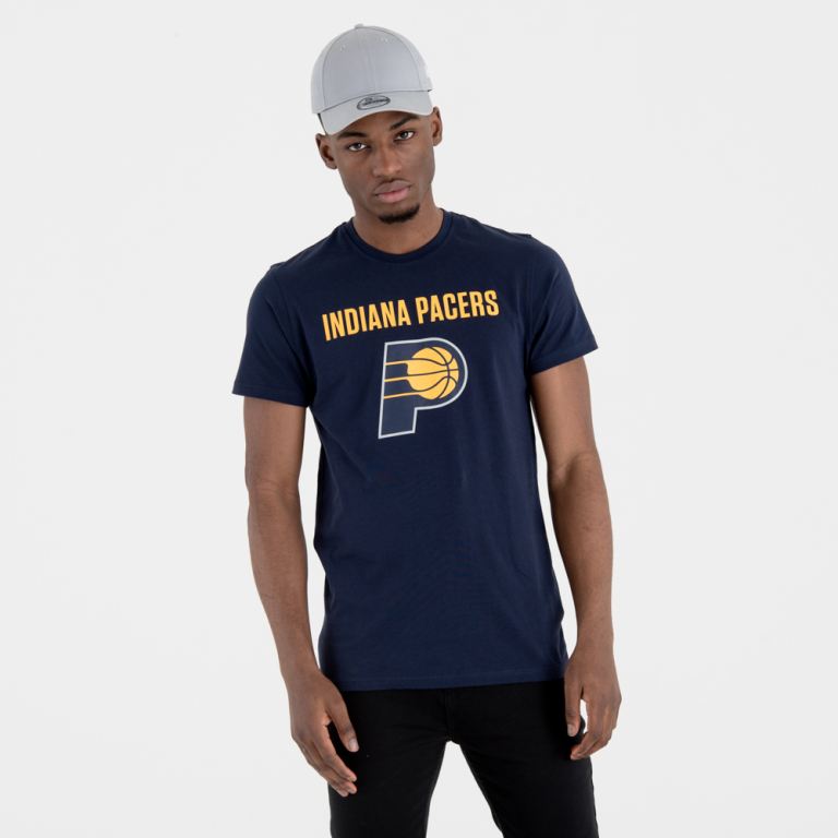 Ropa New Era Nba Azules - Indiana Pacers Team Logo 36714TOAU